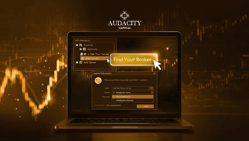 Add a server in desktop mt5