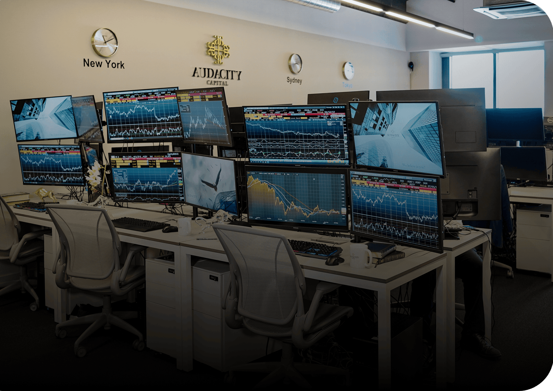Our Trading Floor In London