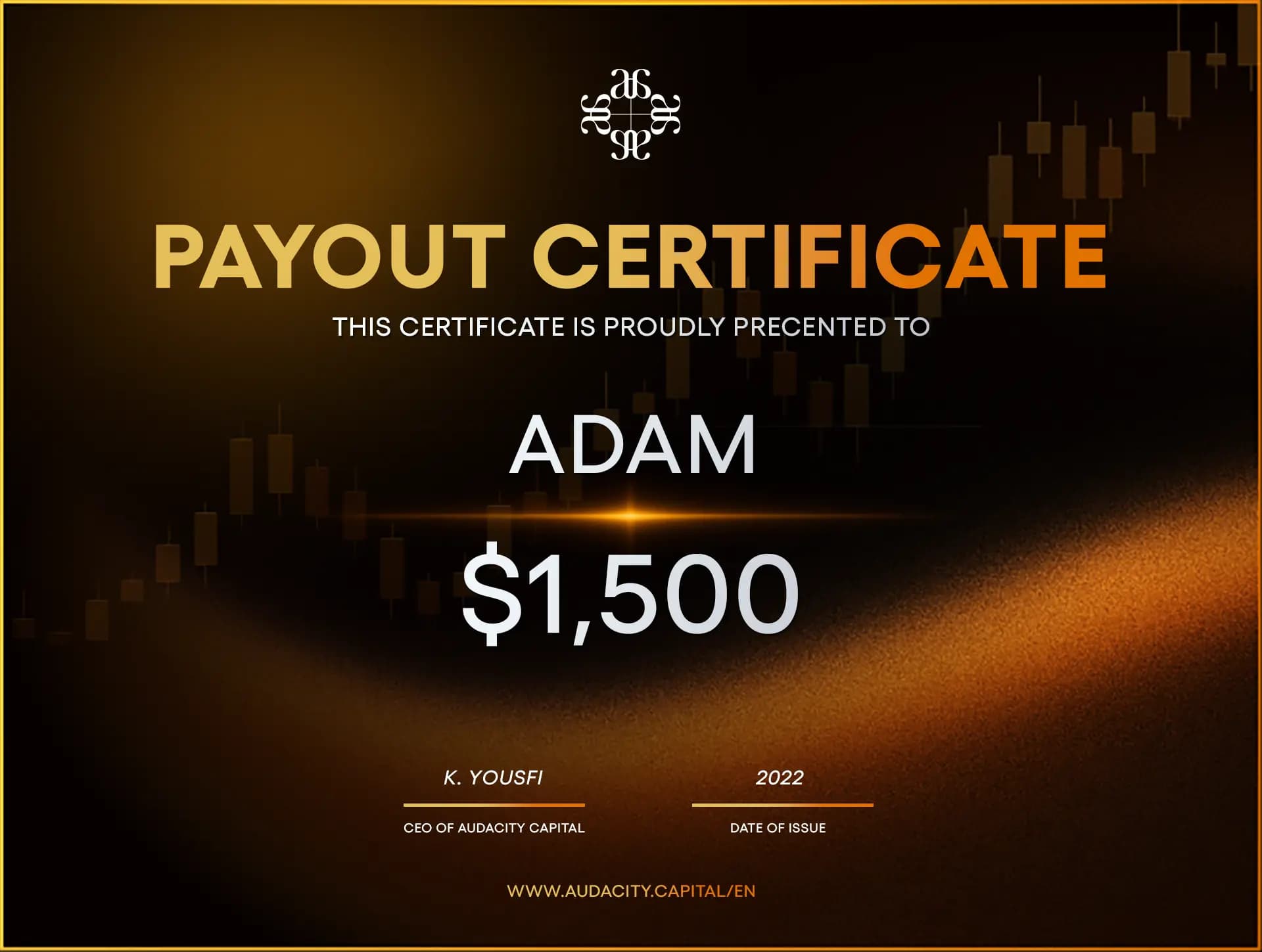 Adam cert1