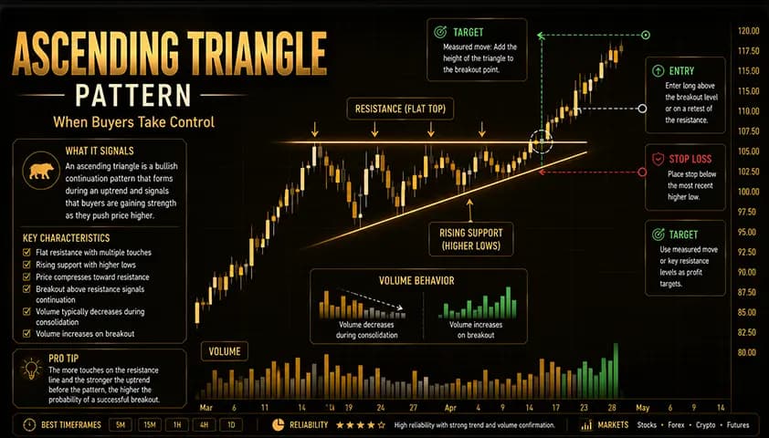Ascending Triangle Pattern