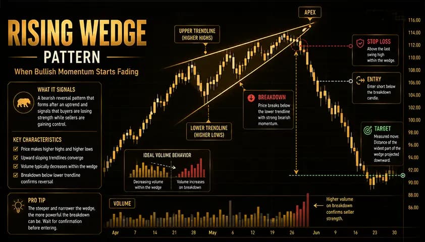 Rising Wedge Pttern