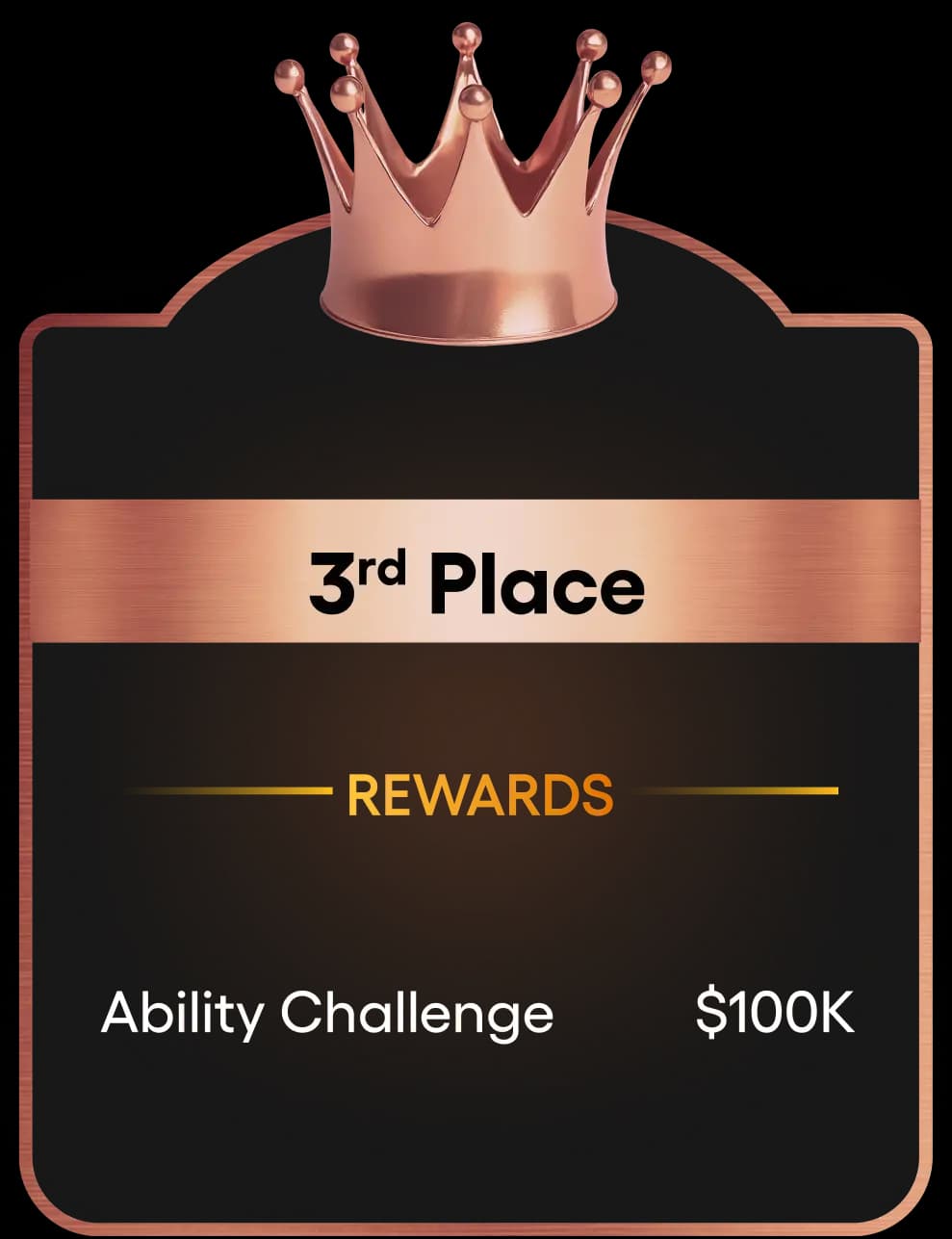 3rd Place