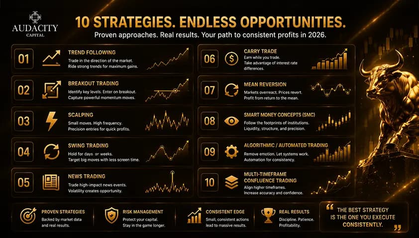 10 Most Profitable Trading Strategies