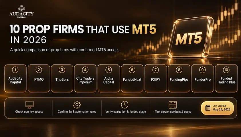 10 Prop Firms That Use MT5