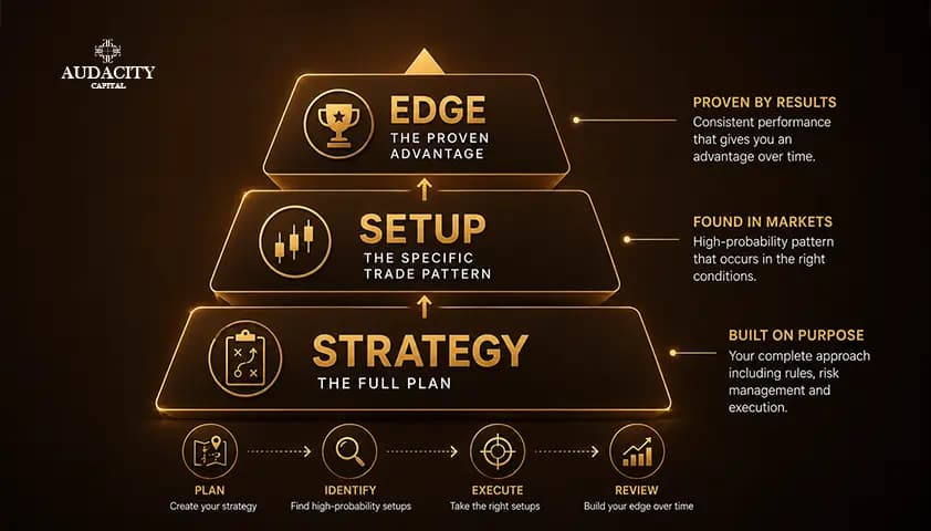 A Strategy, Setup and Trading Edge Are Different