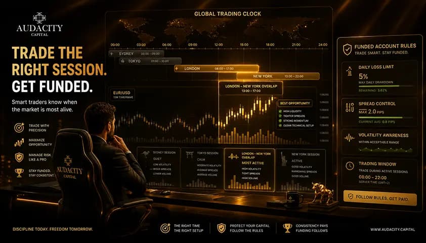 Best Forex Trading Sessions and Times for Funded Traders