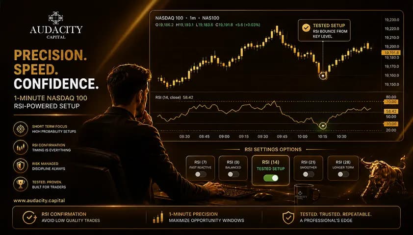 Best RSI Settings for the 1-Minute Nasdaq 100 Chart
