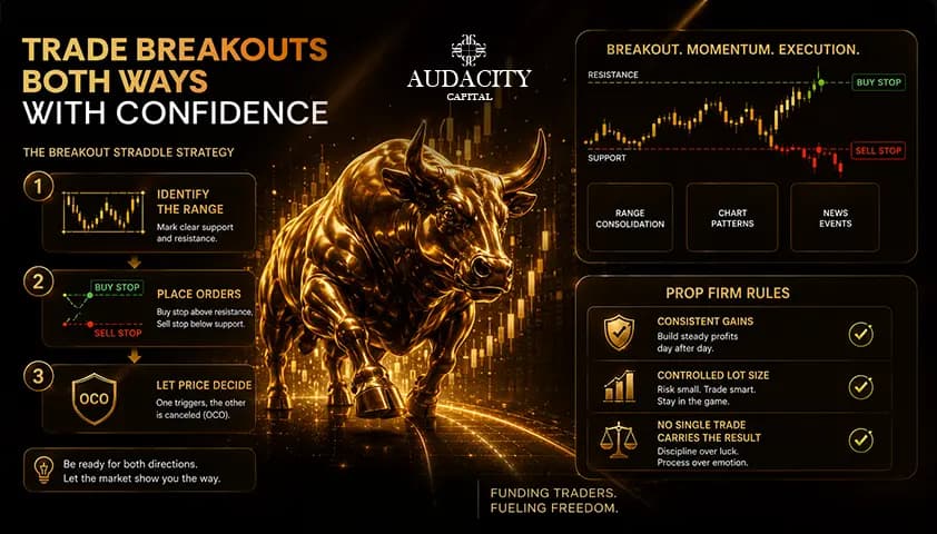 Buy stop and sell stop strategy: trading breakouts both ways