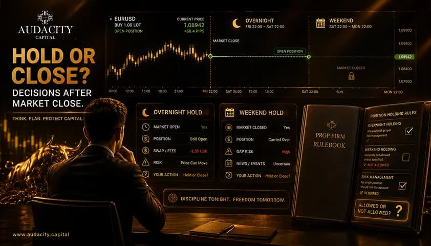 Can You Hold Trades Overnight or Over the Weekend on a Prop Firm