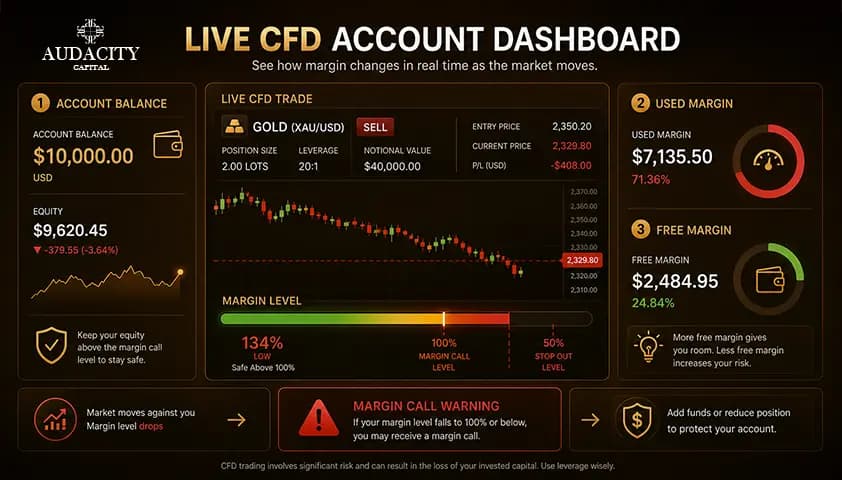 How Margin Actually Works on a Live Account