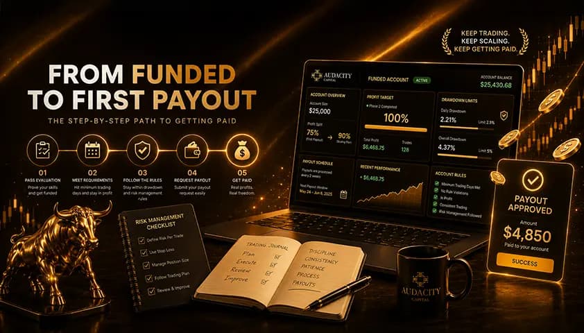 How to Get Your First Payout as a Funded Trader