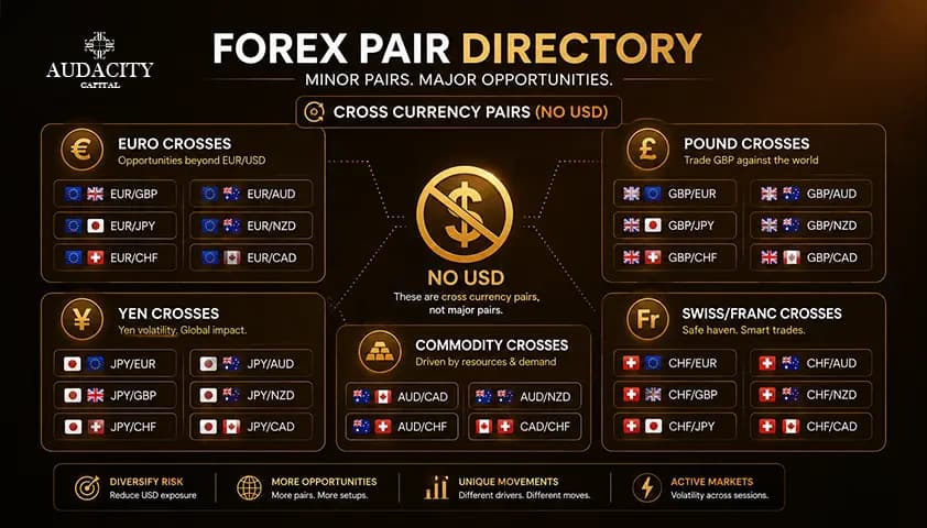 List of Minor Forex Pairs