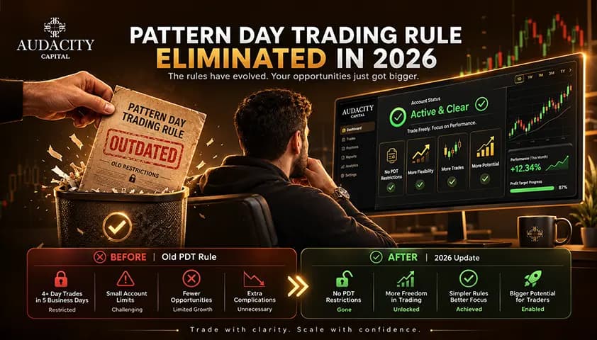 The Pattern Day Trader Rule has been Eliminated