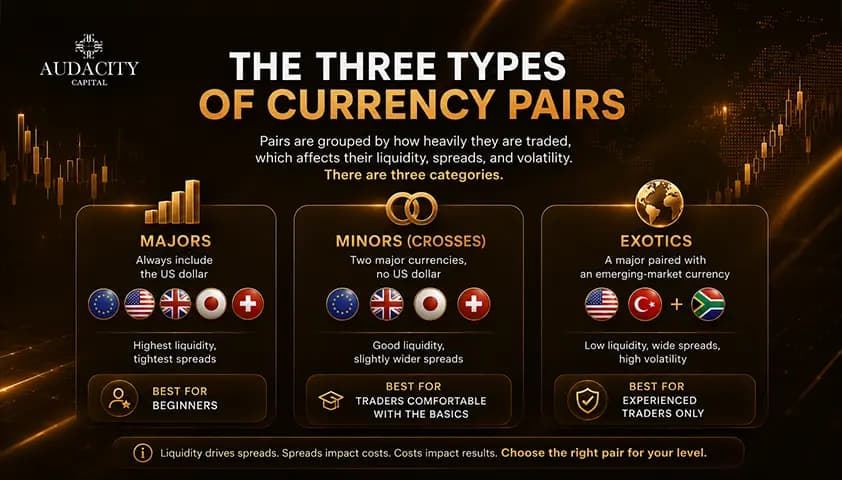 The Three Types of Currency Pairs