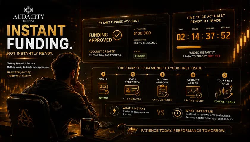 What 'Instant' Really Means: How Fast You Actually Get a Funded Account