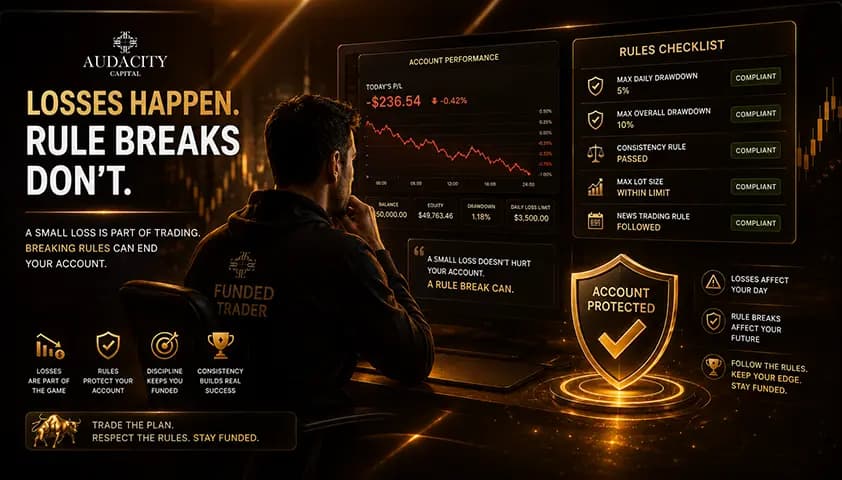 What Happens If You Lose Money on a Funded Account