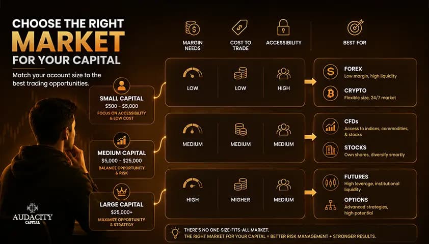 Which Market Suits your Capital